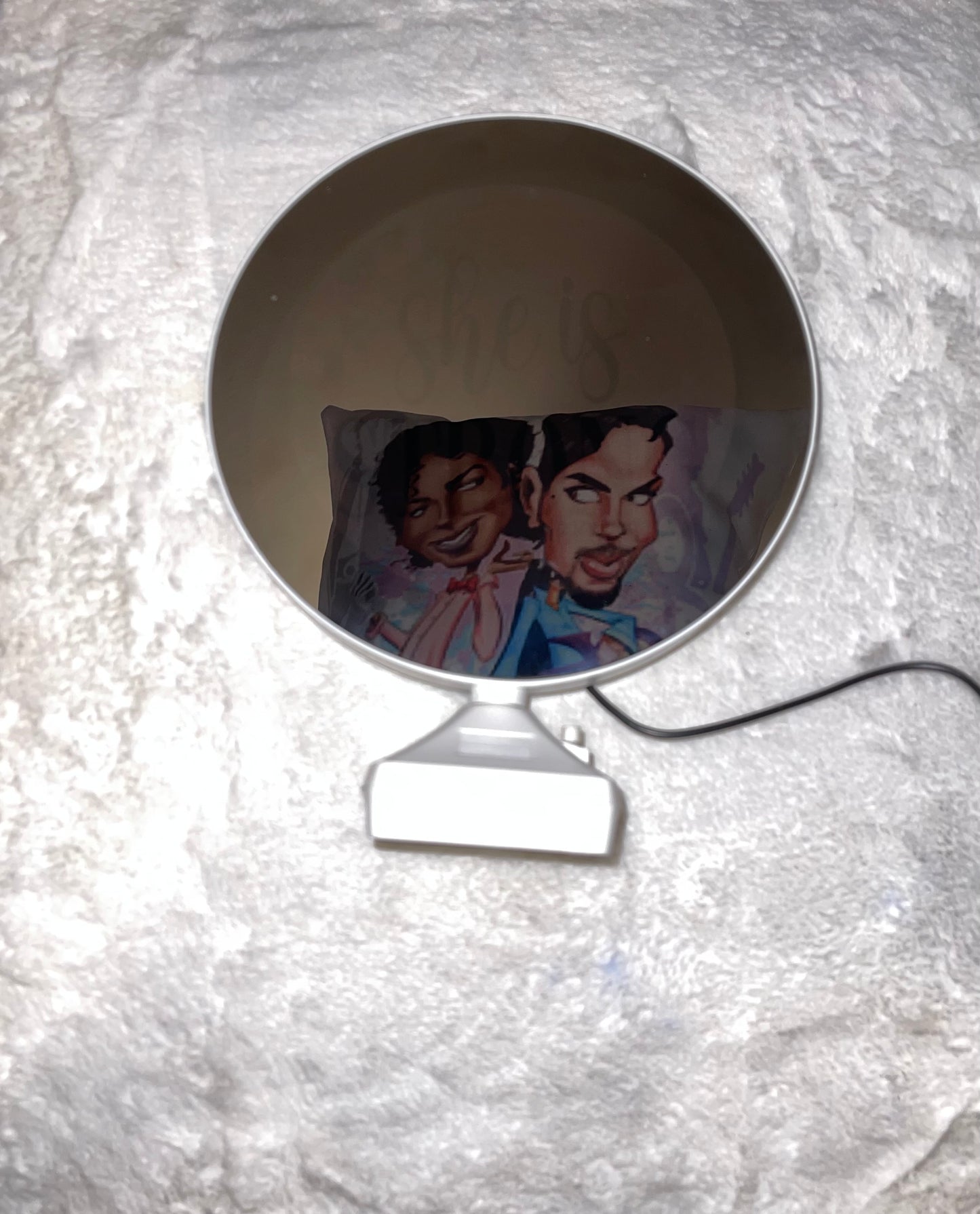 Magic Mirror Led Light; Photo Frame