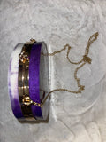 Resin Clutch Purse